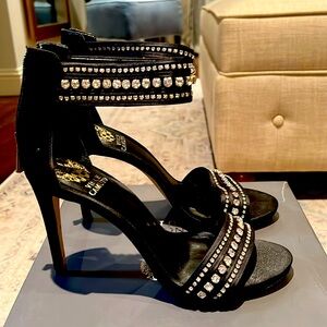 Vince Camuto Rhinestone Heels sz8